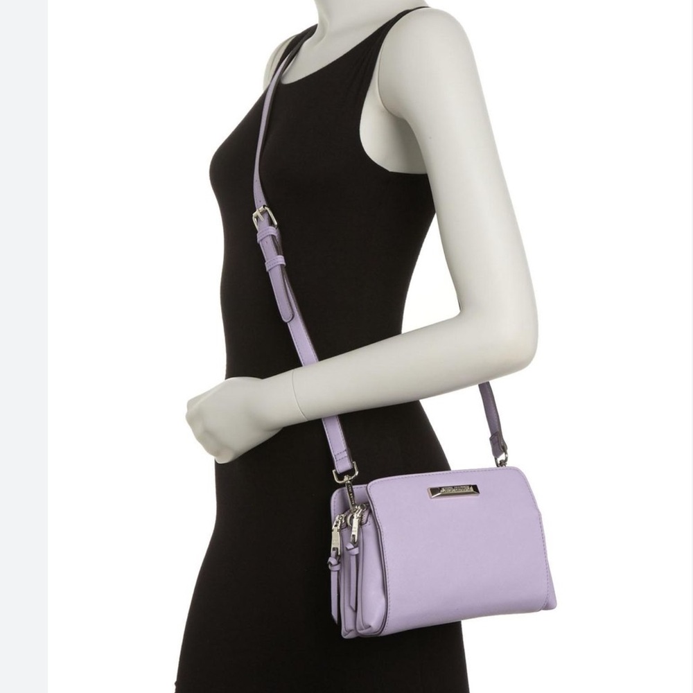 Steve Madden Lavendar Crossbody Purse 9 1/2” X 6”